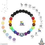 Chakra Constellation Bracelet Crystal Jewelry