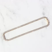 Square Cut Diamond Tennis Chain