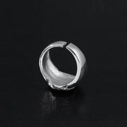 Billiard Number 8 Opening Adjustable Ring