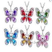 Colorful Butterfly Necklace